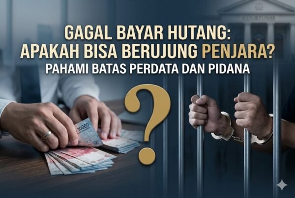 Gagal membayar hutang: Apakah merupakan perkara Perdata atau Pidana ?