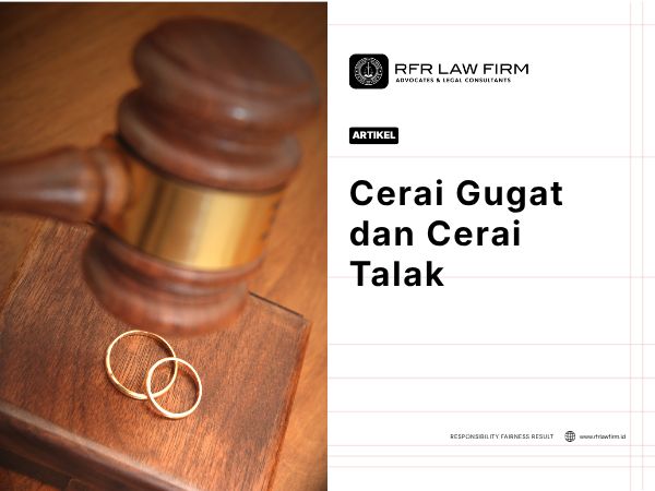 Cerai Gugat dan Cerai Talak