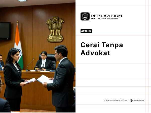 Cerai Tanpa Advokat