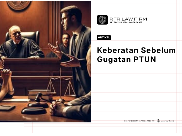 Keberatan Sebelum Gugatan PTUN