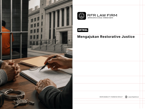 Mengajukan Restorative Justice
